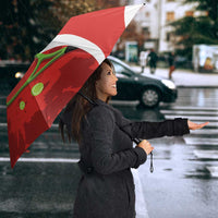 Personalised Switzerland Tennis Umbrella Swiss Born To Play - Wonder Print Shop