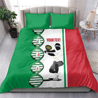 Personalised Italy Tennis Bedding Set Its In My DNA - Wonder Print Shop