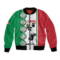 Personalised Italy Tennis Bomber Jacket Its In My DNA - Wonder Print Shop