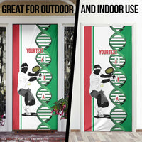 Personalised Italy Tennis Door Cover Its In My DNA - Wonder Print Shop