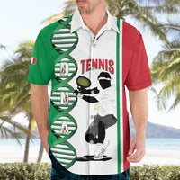 Personalised Italy Tennis Hawaiian Shirt Its In My DNA - Wonder Print Shop