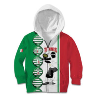 Personalised Italy Tennis Kid Hoodie Its In My DNA - Wonder Print Shop