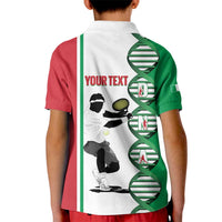 Personalised Italy Tennis Kid Polo Shirt Its In My DNA - Wonder Print Shop