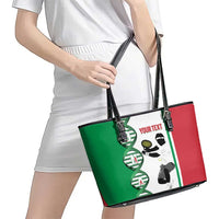 Personalised Italy Tennis Leather Tote Bag Its In My DNA - Wonder Print Shop