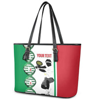Personalised Italy Tennis Leather Tote Bag Its In My DNA - Wonder Print Shop