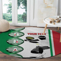 Personalised Italy Tennis Round Carpet Its In My DNA - Wonder Print Shop
