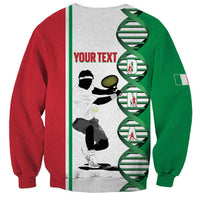 Personalised Italy Tennis Sweatshirt Its In My DNA - Wonder Print Shop