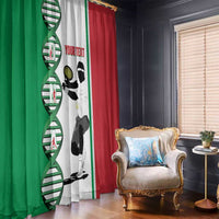 Personalised Italy Tennis Window Curtain Its In My DNA - Wonder Print Shop