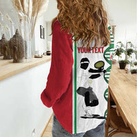 Personalised Italy Tennis Women Casual Shirt Its In My DNA - Wonder Print Shop