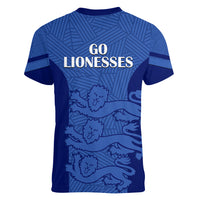England Football Women V Neck T Shirt Go Lionesses 2023 World Cup - Wonder Print Shop