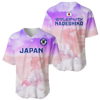 Japan Football Baseball Jersey Go Nadeshiko 2023 World Cup - Wonder Print Shop