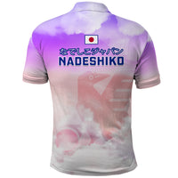 Japan Football Polo Shirt Go Nadeshiko 2023 World Cup - Wonder Print Shop