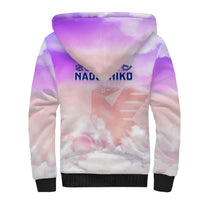 Japan Football Sherpa Hoodie Go Nadeshiko 2023 World Cup - Wonder Print Shop