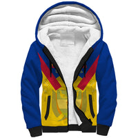 Colombia Football Sherpa Hoodie Las Chicas Superpoderosas 2023 World Cup - Wonder Print Shop