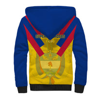 Colombia Football Sherpa Hoodie Las Chicas Superpoderosas 2023 World Cup - Wonder Print Shop
