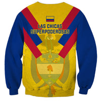 Colombia Football Sweatshirt Las Chicas Superpoderosas 2023 World Cup - Wonder Print Shop