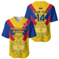 Custom Colombia Football Baseball Jersey Las Chicas Superpoderosas 2023 World Cup - Wonder Print Shop