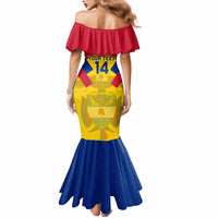 Custom Colombia Football Mermaid Dress Las Chicas Superpoderosas 2023 World Cup - Wonder Print Shop