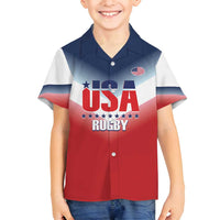 Custom USA Rugby Family Matching Summer Maxi Dress and Hawaiian Shirt 2024 Simple Style - Wonder Print Shop