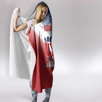 Custom USA Rugby Hooded Blanket 2024 Simple Style