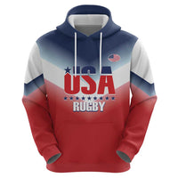 Custom USA Rugby Hoodie 2024 Simple Style - Wonder Print Shop