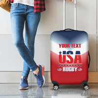 Custom USA Rugby Luggage Cover 2024 Simple Style - Wonder Print Shop
