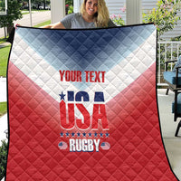 Custom USA Rugby Quilt 2024 Simple Style - Wonder Print Shop