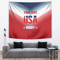 Custom USA Rugby Tapestry 2024 Simple Style - Wonder Print Shop