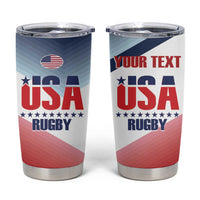 Personalized USA Rugby Tumbler Cup 2024 Simple Style - Wonder Print Shop