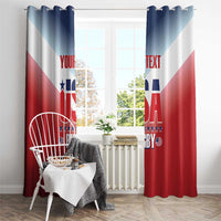 Custom USA Rugby Window Curtain 2024 Simple Style - Wonder Print Shop