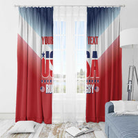 Custom USA Rugby Window Curtain 2024 Simple Style - Wonder Print Shop
