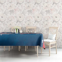 Custom USA Athletics Tablecloth 2024 United States Flag Curve Style - Wonder Print Shop