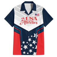 Custom USA Athletics Family Matching Long Sleeve Bodycon Dress and Hawaiian Shirt 2024 United States Champions Proud - Wonder Print Shop