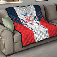 Custom USA Athletics Quilt 2024 United States Champions Proud - Wonder Print Shop
