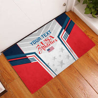 Custom USA Athletics Rubber Doormat 2024 United States Champions Proud - Wonder Print Shop