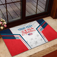 Custom USA Athletics Rubber Doormat 2024 United States Champions Proud - Wonder Print Shop