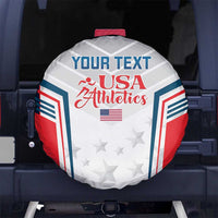 Custom USA Athletics Spare Tire Cover 2024 United States Champions Proud - Wonder Print Shop