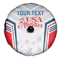 Custom USA Athletics Spare Tire Cover 2024 United States Champions Proud - Wonder Print Shop