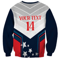 Custom USA Athletics Sweatshirt 2024 United States Champions Proud - Wonder Print Shop
