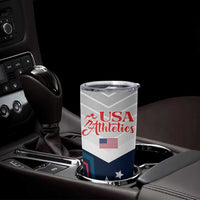 Custom USA Athletics Tumbler Cup 2024 United States Champions Proud - Wonder Print Shop