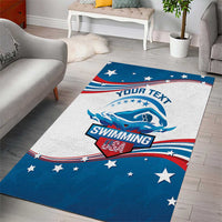 Personalized USA Swimming Area Rug 2024 We Are The Champions - Wonder Print Shop