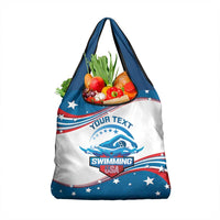 Personalized USA Swimming Grocery Bag We Are The Champions