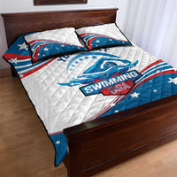 Personalized USA Swimming Quilt Bed Set 2024 We Are The Champions - Wonder Print Shop