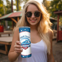 Personalized USA Swimming Skinny Tumbler 2024 We Are The Champions - Wonder Print Shop