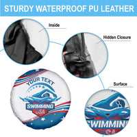 Personalized USA Swimming Spare Tire Cover 2024 We Are The Champions - Wonder Print Shop