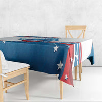 Personalized USA Swimming Tablecloth 2024 We Are The Champions - Wonder Print Shop