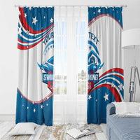 Personalized USA Swimming Window Curtain 2024 We Are The Champions - Wonder Print Shop