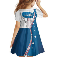 Personalized USA Fencing Family Matching Off Shoulder Maxi Dress and Hawaiian Shirt 2024 United States Flag Curve Style - Wonder Print Shop