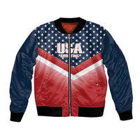 Custom USA Shooting Bomber Jacket 2024 Sporty Style - Wonder Print Shop