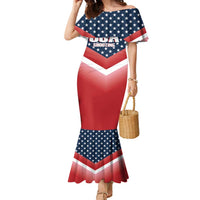 Custom USA Shooting Family Matching Mermaid Dress and Hawaiian Shirt 2024 Sporty Style - Wonder Print Shop